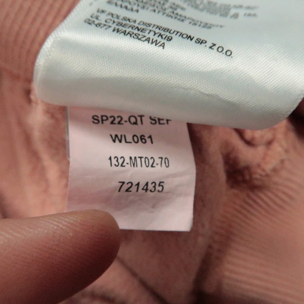 The North Face Hoodie Womens Extra Small Pink Coral Half Dome Logo Pullover - Picture 5 of 9